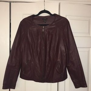 ALFANI Leather Jacket